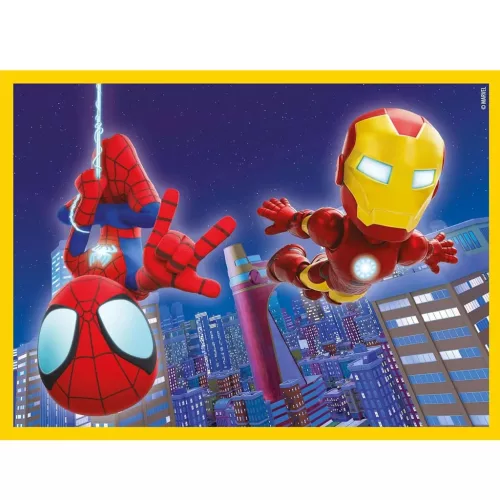 Spidey mesekocka 12 db-os puzzle 3 éves kortól – Clementoni fejlesztő játék