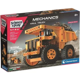 Clementoni Mechanics bányadömper építőjáték – STEM mérnöki készlet gyerekeknek