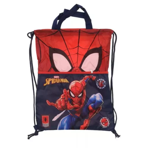 Pókember tornazsák – 45×35 cm, cipzáras, Marvel licenc