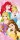 Disney princess törölköző 70x140 cm pamut