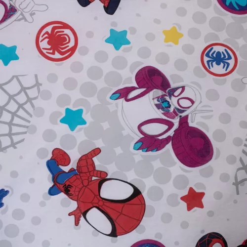 Spidey ágynemű 140x200+70x90 cm – Spidey mintás gyerek ágyneműhuzat 100% pamutból