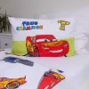 Verdák ovis ágynemű 100x135+40x60 cm, 100% pamut, a hozzávaló paplan és párna szettben