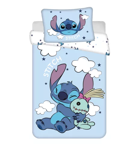 Lilo és Stitch ovis ágynemű  paplan-párnával 100x135+40x60 cm