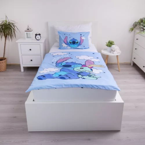 Lilo és Stitch ovis ágynemű  paplan-párnával 100x135+40x60 cm