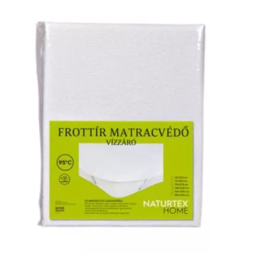 90x200 cm-es frottír matracvédő vízhatlan PVC réteggel