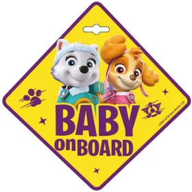 Mancs őrjárat baby on board tábla (Paw girls) 