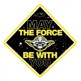 Star Wars baby on board tábla (Yoda)