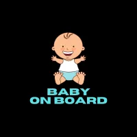Baby on board táblák